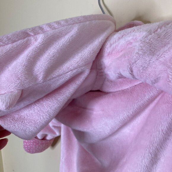 Carter's Just One You Winter Suit Baby Girl 9 Months Pink Penguin Hood Fleece - Picture 4 of 9